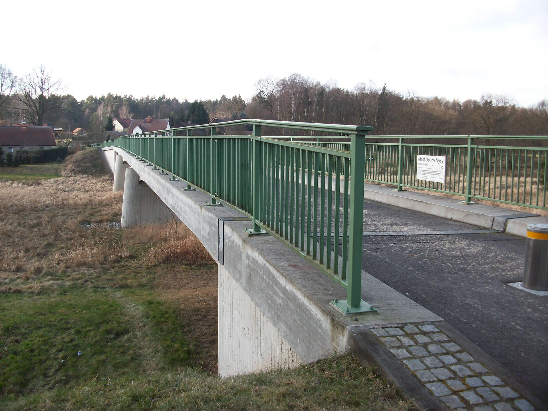 Referenz Metallbau Mudra: Neubaubrücke Neiße in Zelc – Siedlec